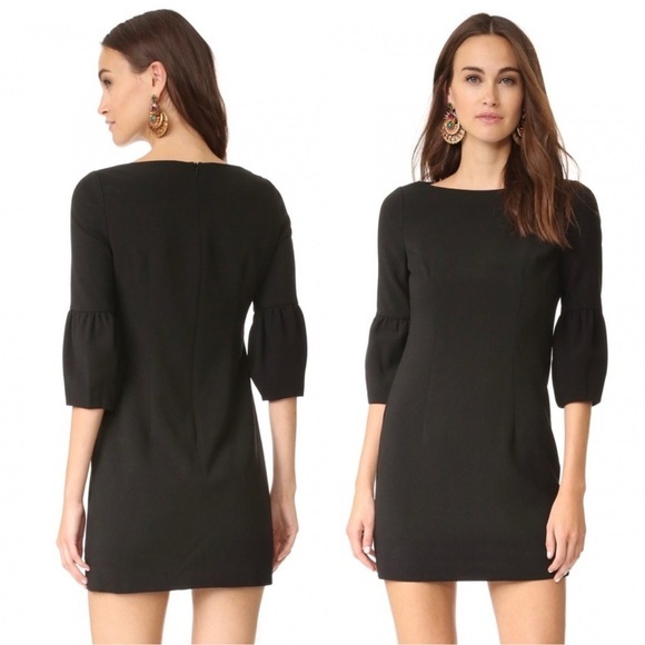 BLACK HALO Black Mooreland Mini Sheath Dress Size 6 - Picture 1 of 10